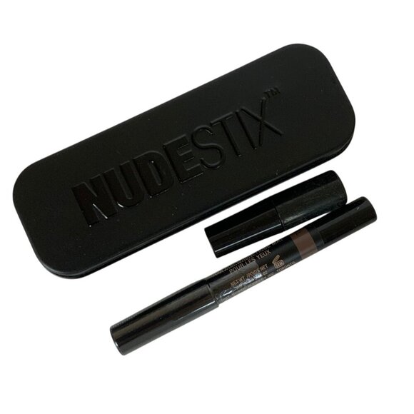 Nudestix Magnetic Matte Eye Color Pencil TAUPE with Sharpener and Tin - Picture 1 of 4